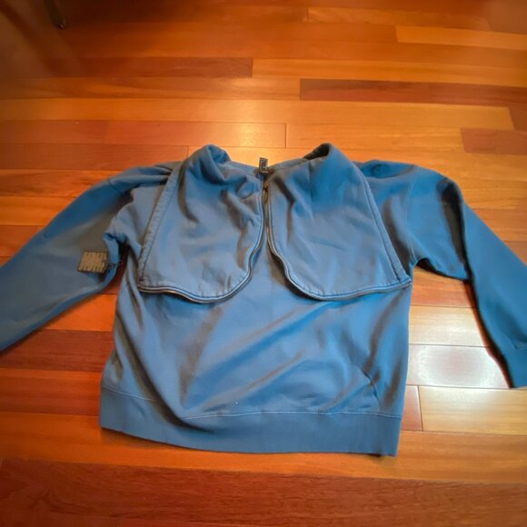 Forever 21 Sweat Jacket size Medium Blue - Picture 8 of 10